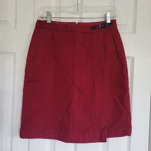 L.L. Bean Classic Fit Wool Skirt